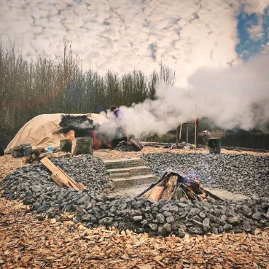 Zweethutceremonie bij EagleLodges met 10% korting