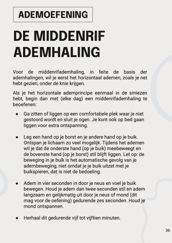 Het Grote Ademoefeningen Boek - Nikki van der Velde - Afbeelding 2